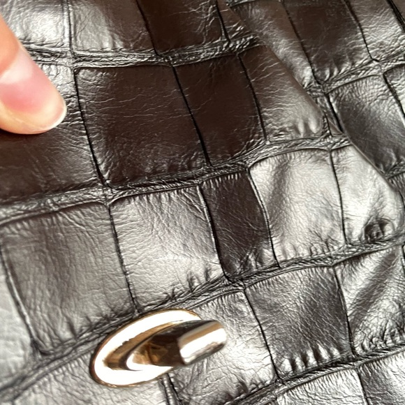 Coach Madison shoulder bag embossed croc espresso - Picture 15 of 16